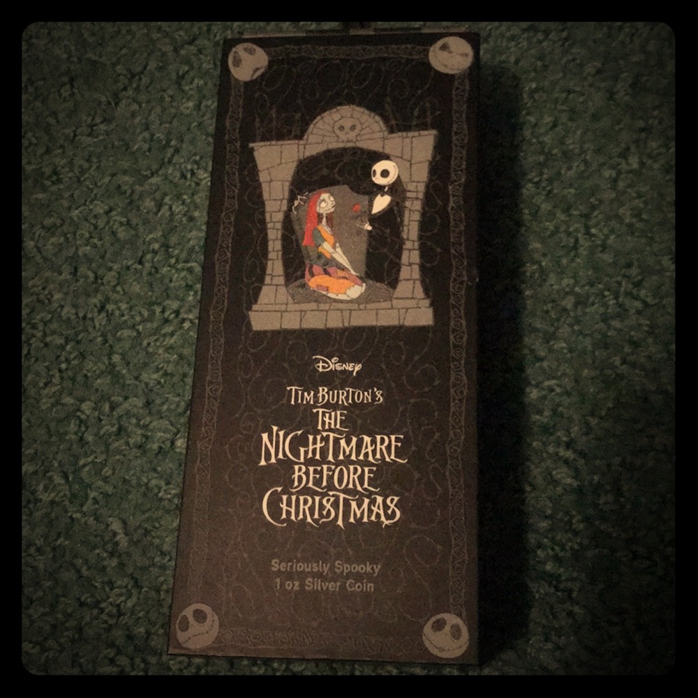 Nightmare before Christmas silver dollar collector